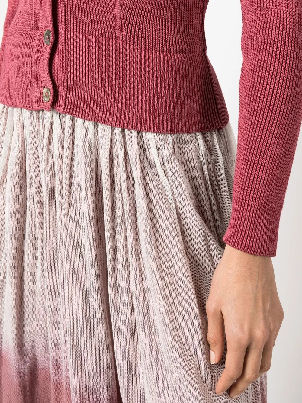 Femme Jean Paul Gaultier Robe Mi-longue à Empiècements En Maille (1991) 7 Femme Jean Paul Gaultier Robe Mi-longue à Empiècements En Maille (1991) – Image 5