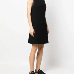 Femme CHANEL Robe En Laine à Coupe évasée (2007) 10 Femme CHANEL Robe En Laine à Coupe évasée (2007) -Promos Féerie Jupe Boutique 19602120 43930644 1000