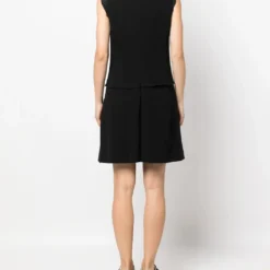 Femme CHANEL Robe En Laine à Coupe évasée (2007) 9 Femme CHANEL Robe En Laine à Coupe évasée (2007) -Promos Féerie Jupe Boutique 19602120 43930647 1000