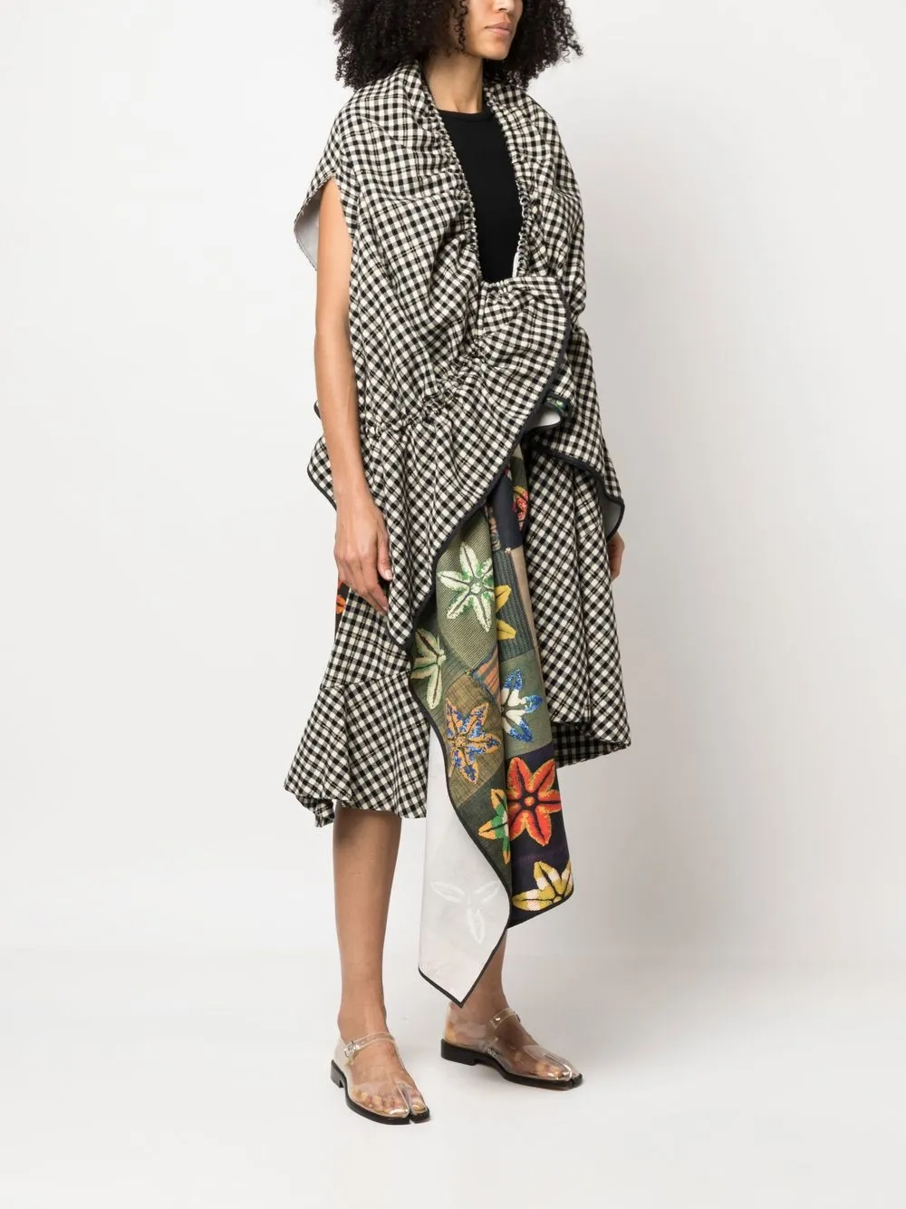 Comme Des Garcons Femme Comme Des Garçons Robe Drapée à Design Sans Manches Pre-owned (1999) 5 Comme Des Garcons Femme Comme Des Garçons Robe Drapée à Design Sans Manches Pre-owned (1999) – Image 3