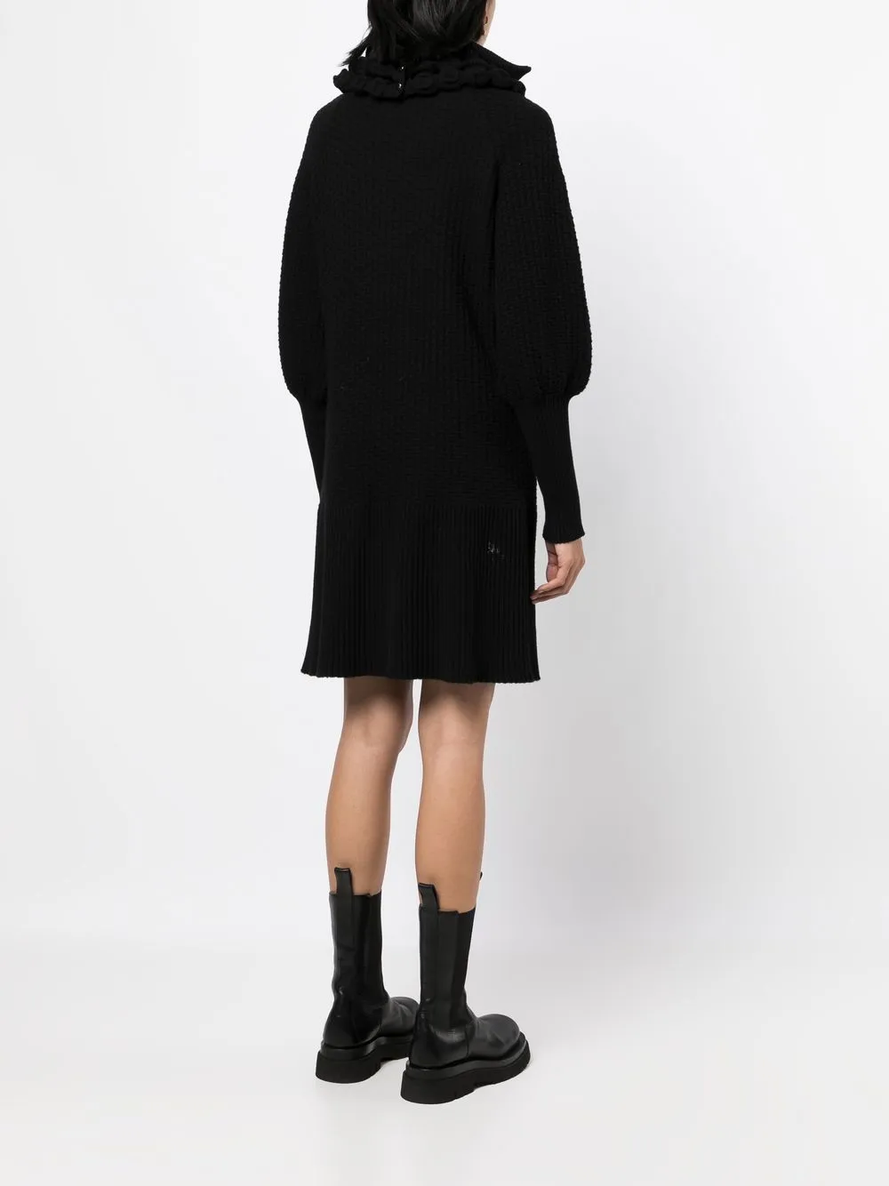 Femme CHANEL Robe En Maille à Manches Longues 6 Femme CHANEL Robe En Maille à Manches Longues – Image 4