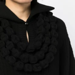 Femme CHANEL Robe En Maille à Manches Longues 12 Femme CHANEL Robe En Maille à Manches Longues -Promos Féerie Jupe Boutique 19670114 44257309 1000