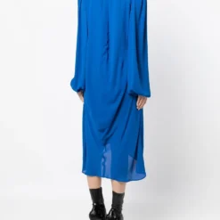 Femme Balenciaga Robe Mi-longue à Volants (2010) -Promos Féerie Jupe Boutique 19672803 44094356 1000