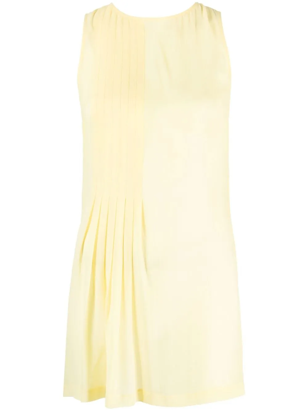 Femme Valentino Garavani Robe Courte Plissée à Effet De Transparence (années 2000) 3 Femme Valentino Garavani Robe Courte Plissée à Effet De Transparence (années 2000)