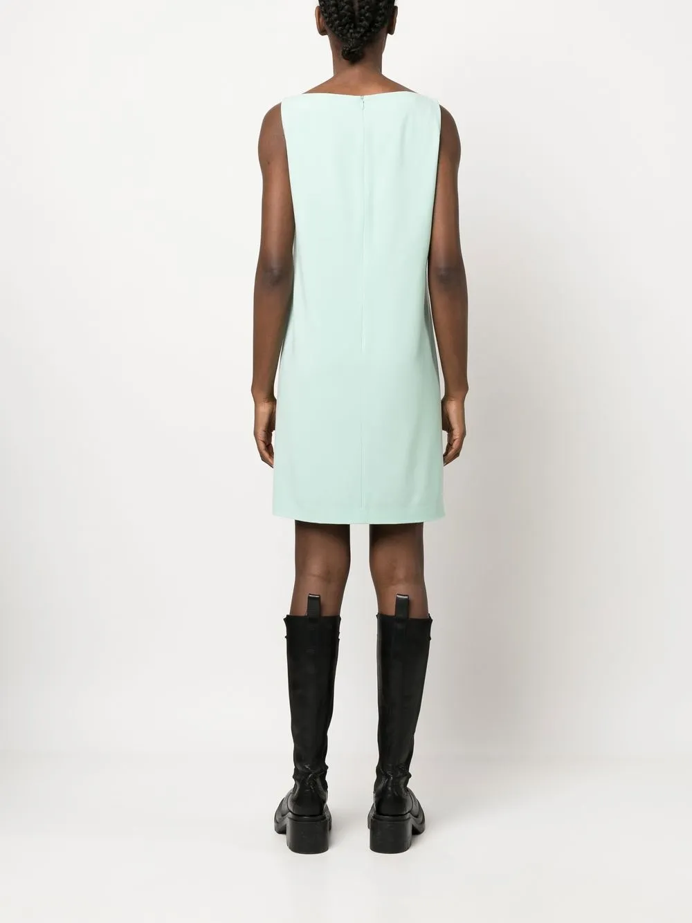 Femme Moschino Robe à Fleurs (années 2000) 6 Femme Moschino Robe à Fleurs (années 2000) – Image 4