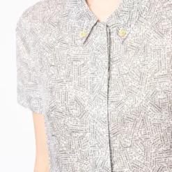 Femme CHANEL Robe Mi-longue à Logo Imprimé (1999) 11 Femme CHANEL Robe Mi-longue à Logo Imprimé (1999) -Promos Féerie Jupe Boutique 19753563 44434312 1000