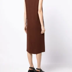 Femme Hermès Robe Mi-longue à Design Sans Manches Pre-owned (années 1990-2000) 10 Femme Hermès Robe Mi-longue à Design Sans Manches Pre-owned (années 1990-2000) -Promos Féerie Jupe Boutique 19754022 44433796 1000