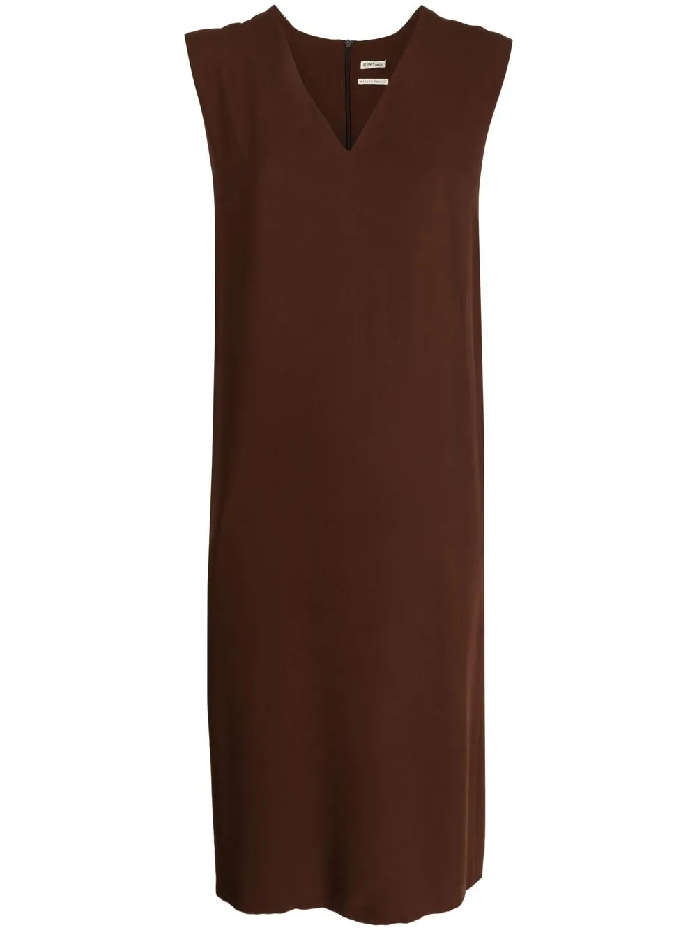 Femme Hermès Robe Mi-longue à Design Sans Manches Pre-owned (années 1990-2000) 3 Femme Hermès Robe Mi-longue à Design Sans Manches Pre-owned (années 1990-2000)