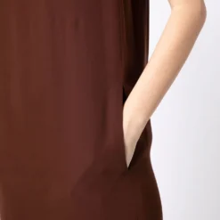 Femme Hermès Robe Mi-longue à Design Sans Manches Pre-owned (années 1990-2000) 11 Femme Hermès Robe Mi-longue à Design Sans Manches Pre-owned (années 1990-2000) -Promos Féerie Jupe Boutique 19754022 44433803 1000