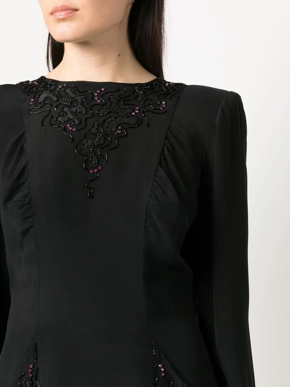 Femme A.N.G.E.L.O. Vintage Cult Robe à Ornements (années 1980) 7 Femme A.N.G.E.L.O. Vintage Cult Robe à Ornements (années 1980) – Image 5