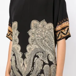 Femme Etro Robe à Motif Cachemire (2010) -Promos Féerie Jupe Boutique 19796541 44380770 1000