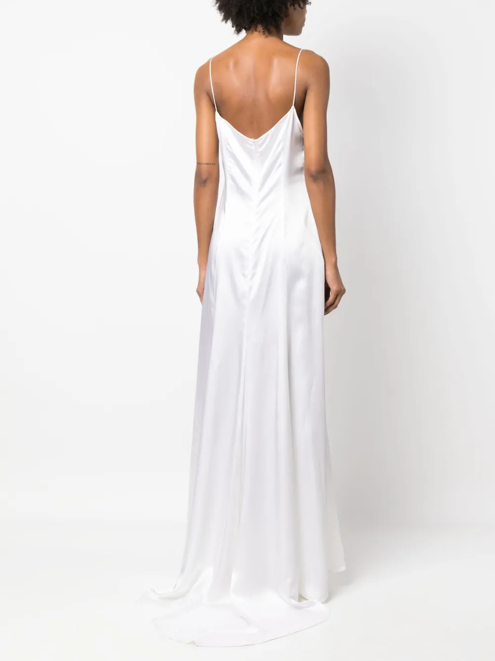 Femme Dolce & Gabbana Robe-caraco à Coupe Longue (années 2000) 6 Femme Dolce & Gabbana Robe-caraco à Coupe Longue (années 2000) – Image 4