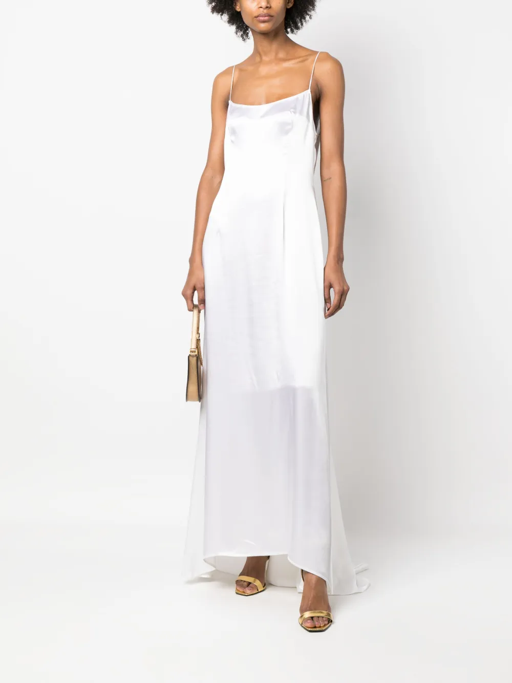 Femme Dolce & Gabbana Robe-caraco à Coupe Longue (années 2000) 4 Femme Dolce & Gabbana Robe-caraco à Coupe Longue (années 2000) – Image 2