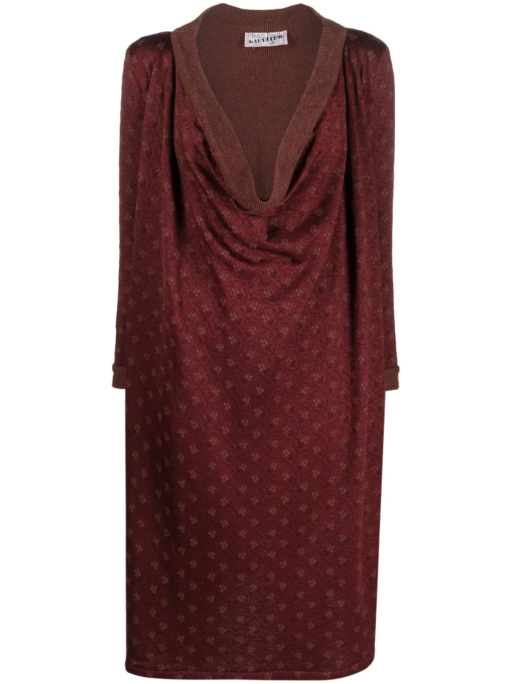 Femme Jean Paul Gaultier Robe à Fleurs (années 1990) 3 Femme Jean Paul Gaultier Robe à Fleurs (années 1990)