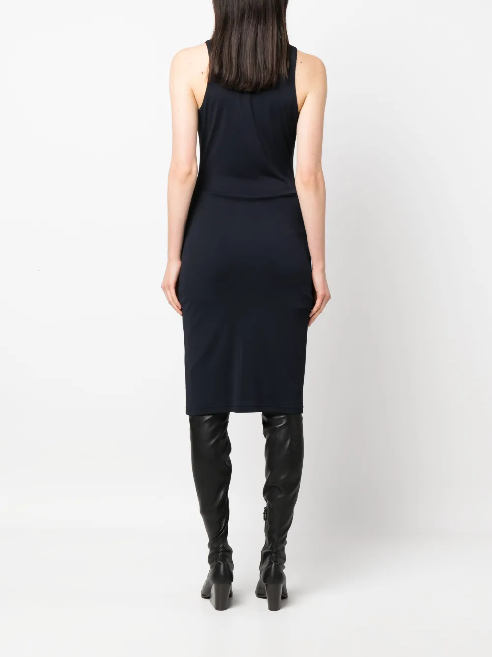 Celine Femme Céline Robe Courte à Fronces (années 2010) 6 Celine Femme Céline Robe Courte à Fronces (années 2010) – Image 4