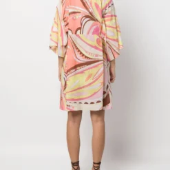 Femme PUCCI Robe à Imprimé Abstrait 10 Femme PUCCI Robe à Imprimé Abstrait -Promos Féerie Jupe Boutique 19946648 50215074 1000