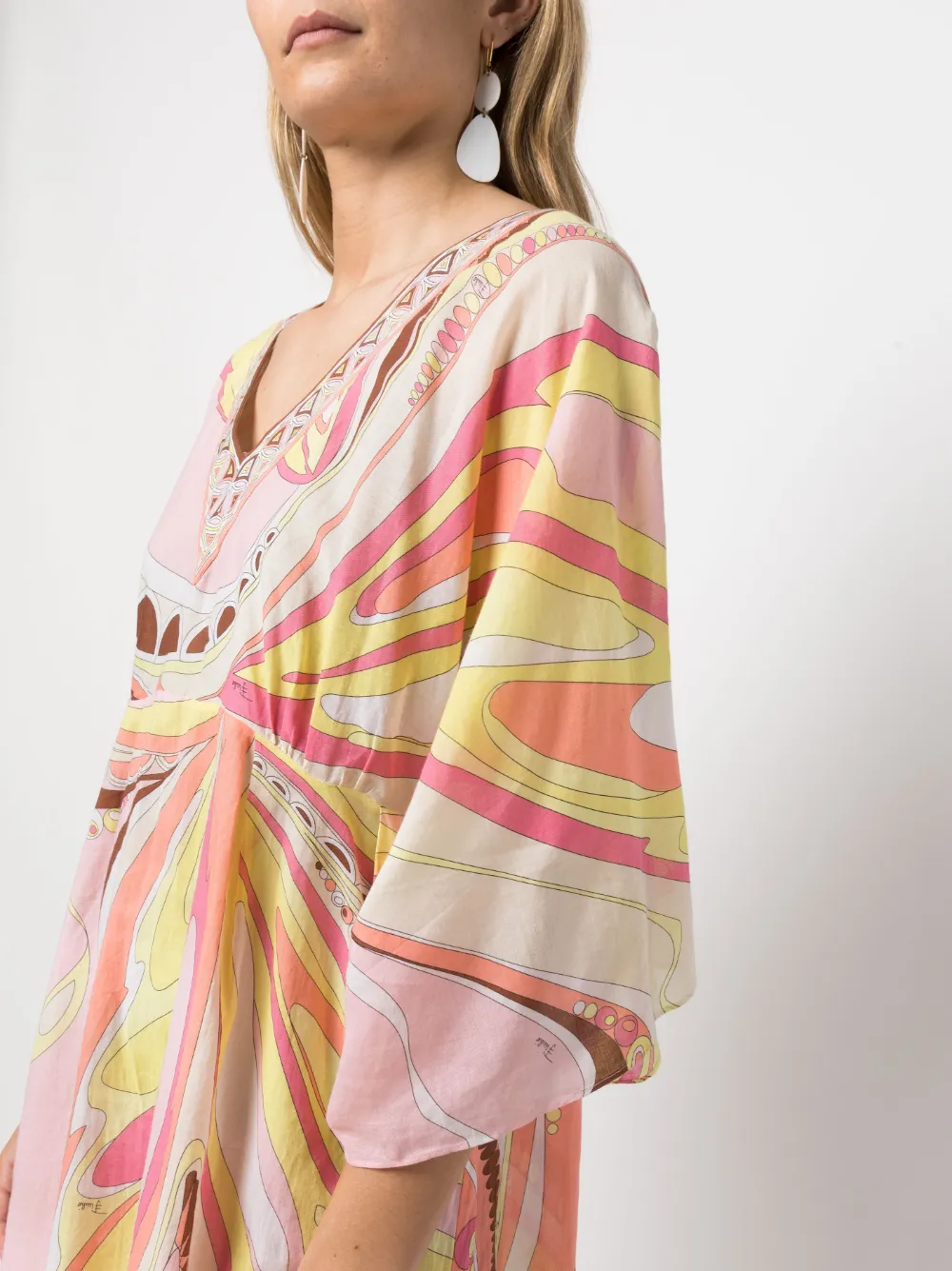 Femme PUCCI Robe à Imprimé Abstrait 7 Femme PUCCI Robe à Imprimé Abstrait – Image 5