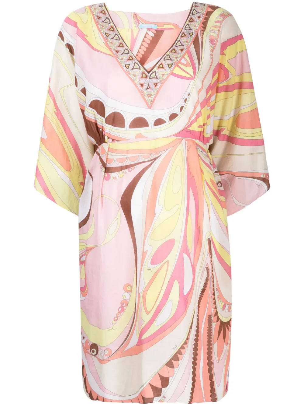 Femme PUCCI Robe à Imprimé Abstrait 3 Femme PUCCI Robe à Imprimé Abstrait