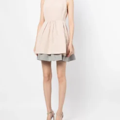 Femme Christian Dior Robe Sans Manches à Design Superposé Pre-owned (années 2010) -Promos Féerie Jupe Boutique 19983329 45084558 1000