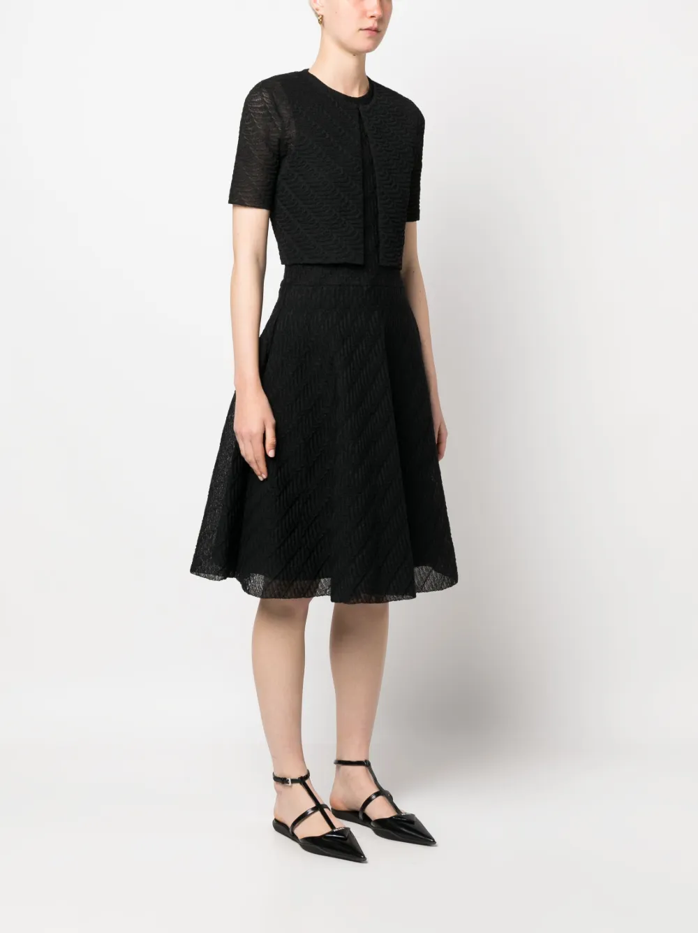 Femme Christian Dior Ensemble Robe-boléro Pre-owned (années 1990) 5 Femme Christian Dior Ensemble Robe-boléro Pre-owned (années 1990) – Image 3