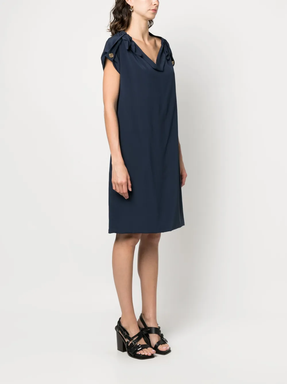 Femme Gucci Robe évasée à Détail De Nœud (années 2000) 5 Femme Gucci Robe évasée à Détail De Nœud (années 2000) – Image 3