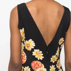 Femme A.N.G.E.L.O. Vintage Cult Robe Mi-longue évasée à Fleurs (années 1950) 11 Femme A.N.G.E.L.O. Vintage Cult Robe Mi-longue évasée à Fleurs (années 1950) -Promos Féerie Jupe Boutique 20129829 50145585 1000