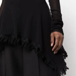 Femme Jean Paul Gaultier Robe Courte à Ourlet Transparent (années 2000) 11 Femme Jean Paul Gaultier Robe Courte à Ourlet Transparent (années 2000) -Promos Féerie Jupe Boutique 20135002 50153016 1000