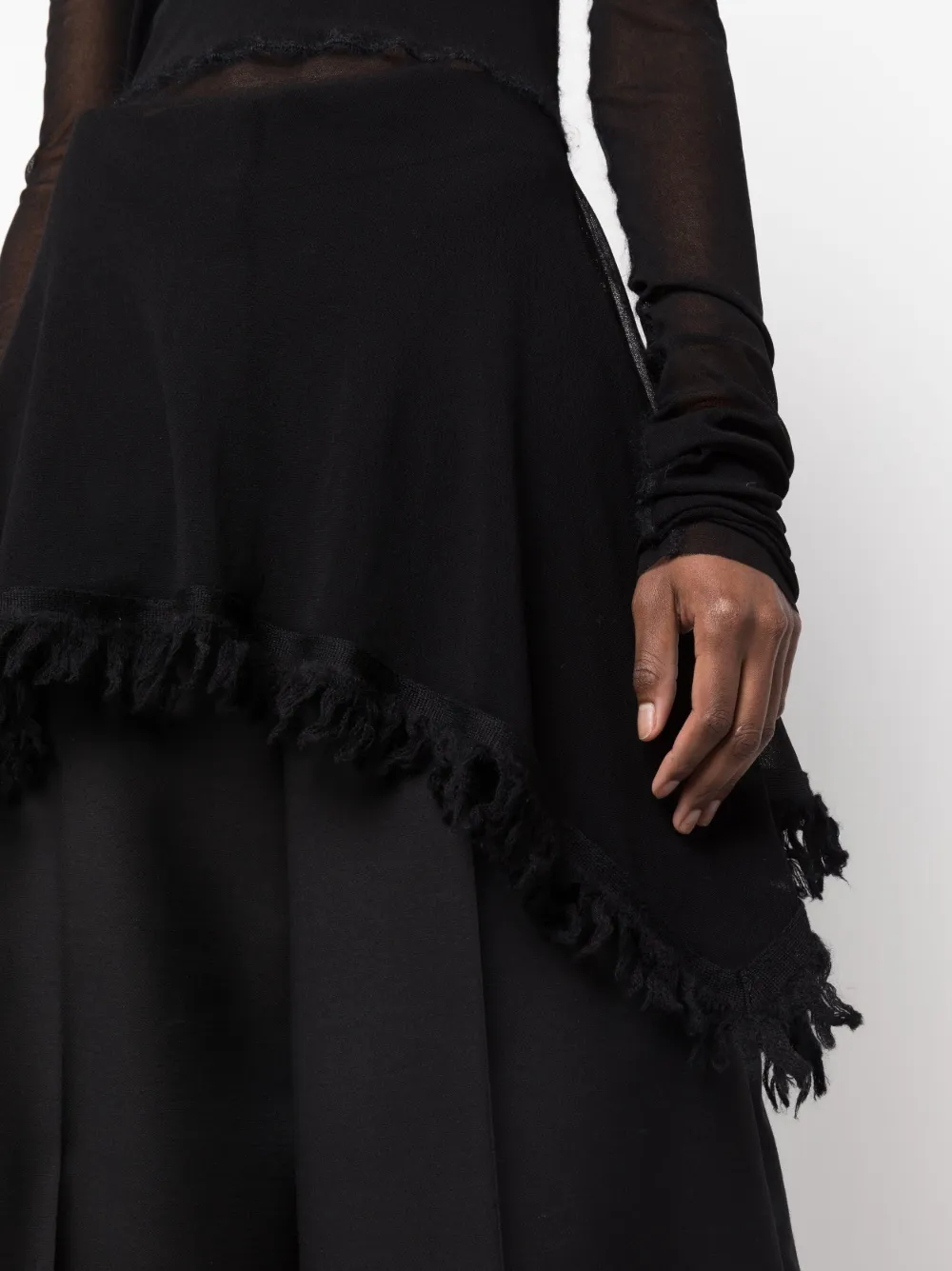 Femme Jean Paul Gaultier Robe Courte à Ourlet Transparent (années 2000) 7 Femme Jean Paul Gaultier Robe Courte à Ourlet Transparent (années 2000) – Image 5