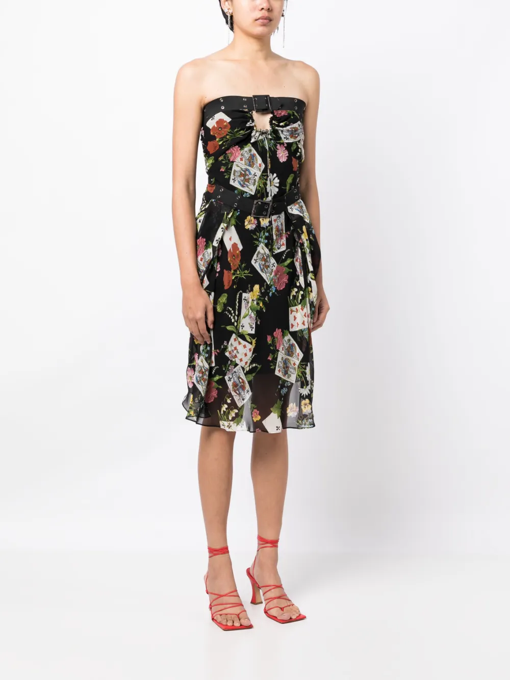 Femme Christian Dior Robe En Soie Dior By JPG Pre-owned (2002) 5 Femme Christian Dior Robe En Soie Dior By JPG Pre-owned (2002) – Image 3