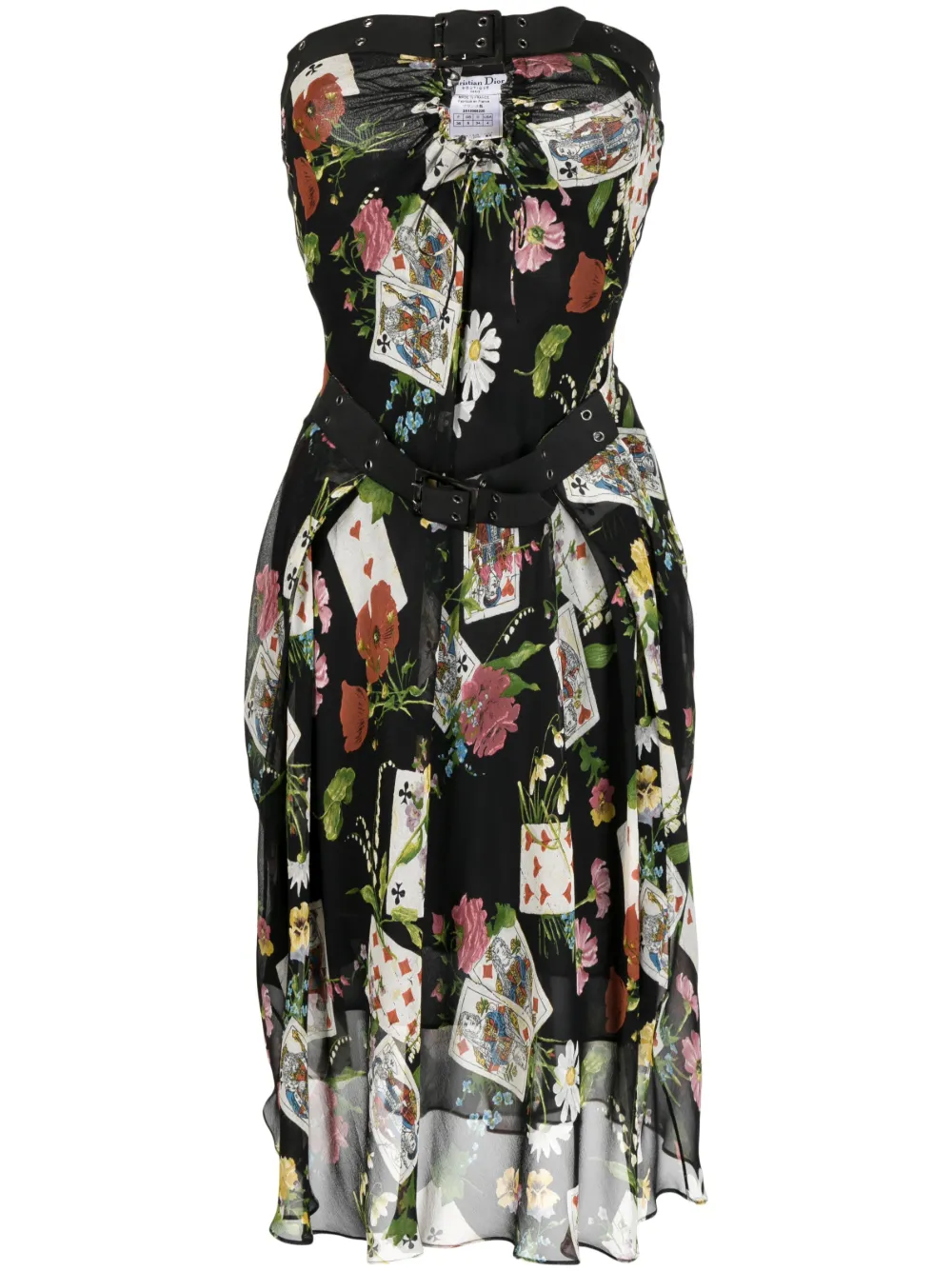 Femme Christian Dior Robe En Soie Dior By JPG Pre-owned (2002) 3 Femme Christian Dior Robe En Soie Dior By JPG Pre-owned (2002)