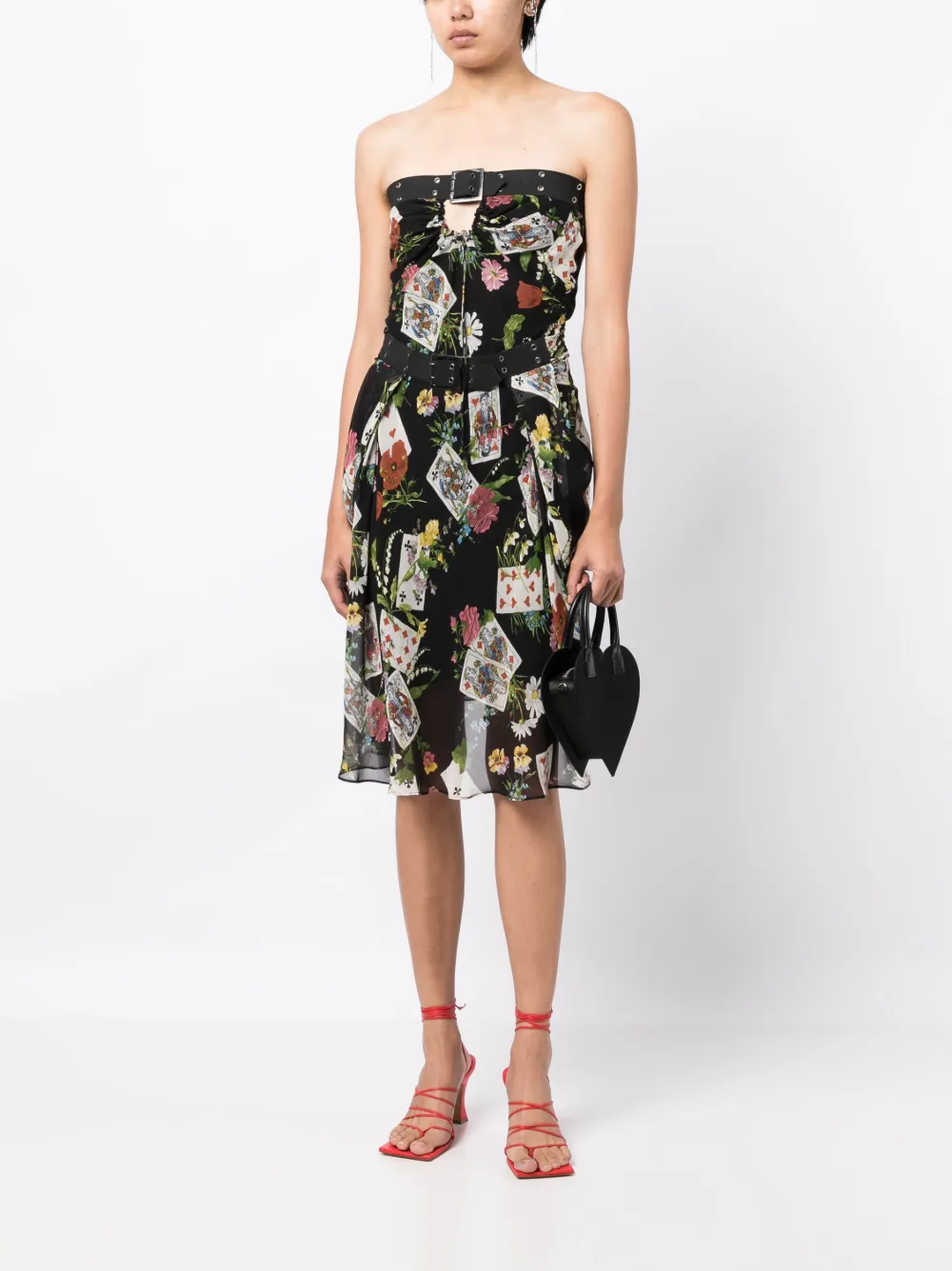 Femme Christian Dior Robe En Soie Dior By JPG Pre-owned (2002) 4 Femme Christian Dior Robe En Soie Dior By JPG Pre-owned (2002) – Image 2