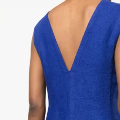 Femme Versace Robe En Lin à Design Sans Manches (années 1970) -Promos Féerie Jupe Boutique 20155670 50242234 1000