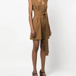 Femme Prada Robe Courte En Coton à Fermeture Nouée 10 Femme Prada Robe Courte En Coton à Fermeture Nouée -Promos Féerie Jupe Boutique 20171432 50241675 1000