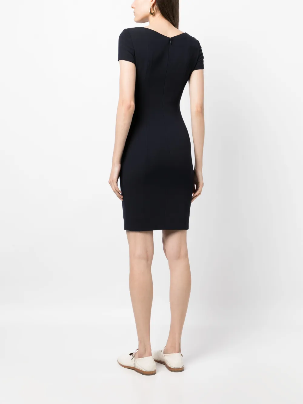 Femme CHANEL Robe En Maille à Boutons CC (1996) 6 Femme CHANEL Robe En Maille à Boutons CC (1996) – Image 4