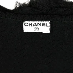 Femme CHANEL Robe Mi-longue Camellia Appliquée 2022 13 Femme CHANEL Robe Mi-longue Camellia Appliquée 2022 -Promos Féerie Jupe Boutique 20215415 50244631 1000