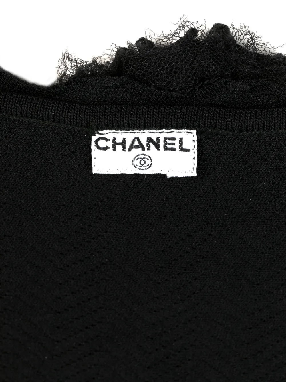 Femme CHANEL Robe Mi-longue Camellia Appliquée 2022 8 Femme CHANEL Robe Mi-longue Camellia Appliquée 2022 – Image 6