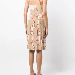 Femme CHANEL Robe En Soie à Imprimé Abstrait 2000 10 Femme CHANEL Robe En Soie à Imprimé Abstrait 2000 -Promos Féerie Jupe Boutique 20285112 50434234 1000