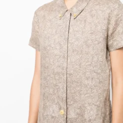 Femme CHANEL Robe-chemise à Imprimé Cambon (1999) 11 Femme CHANEL Robe-chemise à Imprimé Cambon (1999) -Promos Féerie Jupe Boutique 20310140 50436687 1000