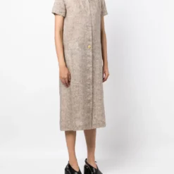 Femme CHANEL Robe-chemise à Imprimé Cambon (1999) 9 Femme CHANEL Robe-chemise à Imprimé Cambon (1999) -Promos Féerie Jupe Boutique 20310140 50436690 1000