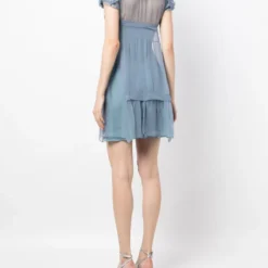 Femme Christian Dior Robe évasée En Soie Pre-owned (années 2010) -Promos Féerie Jupe Boutique 20464429 50658350 1000