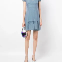 Femme Christian Dior Robe évasée En Soie Pre-owned (années 2010) -Promos Féerie Jupe Boutique 20464429 50658352 1000