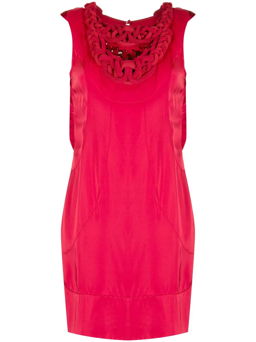 Femme Valentino Garavani Robe à Ornements En Cristal (années 2010) 3 Femme Valentino Garavani Robe à Ornements En Cristal (années 2010)