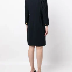 Celine Femme Céline Robe Ceinturée à Manches Longues (années 1990-2000) 10 Celine Femme Céline Robe Ceinturée à Manches Longues (années 1990-2000) -Promos Féerie Jupe Boutique 20484344 50522418 1000