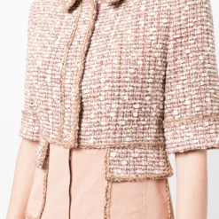 Femme CHANEL Robe En Tweed à Coupe Courte (2006) 11 Femme CHANEL Robe En Tweed à Coupe Courte (2006) -Promos Féerie Jupe Boutique 20497317 50508802 1000