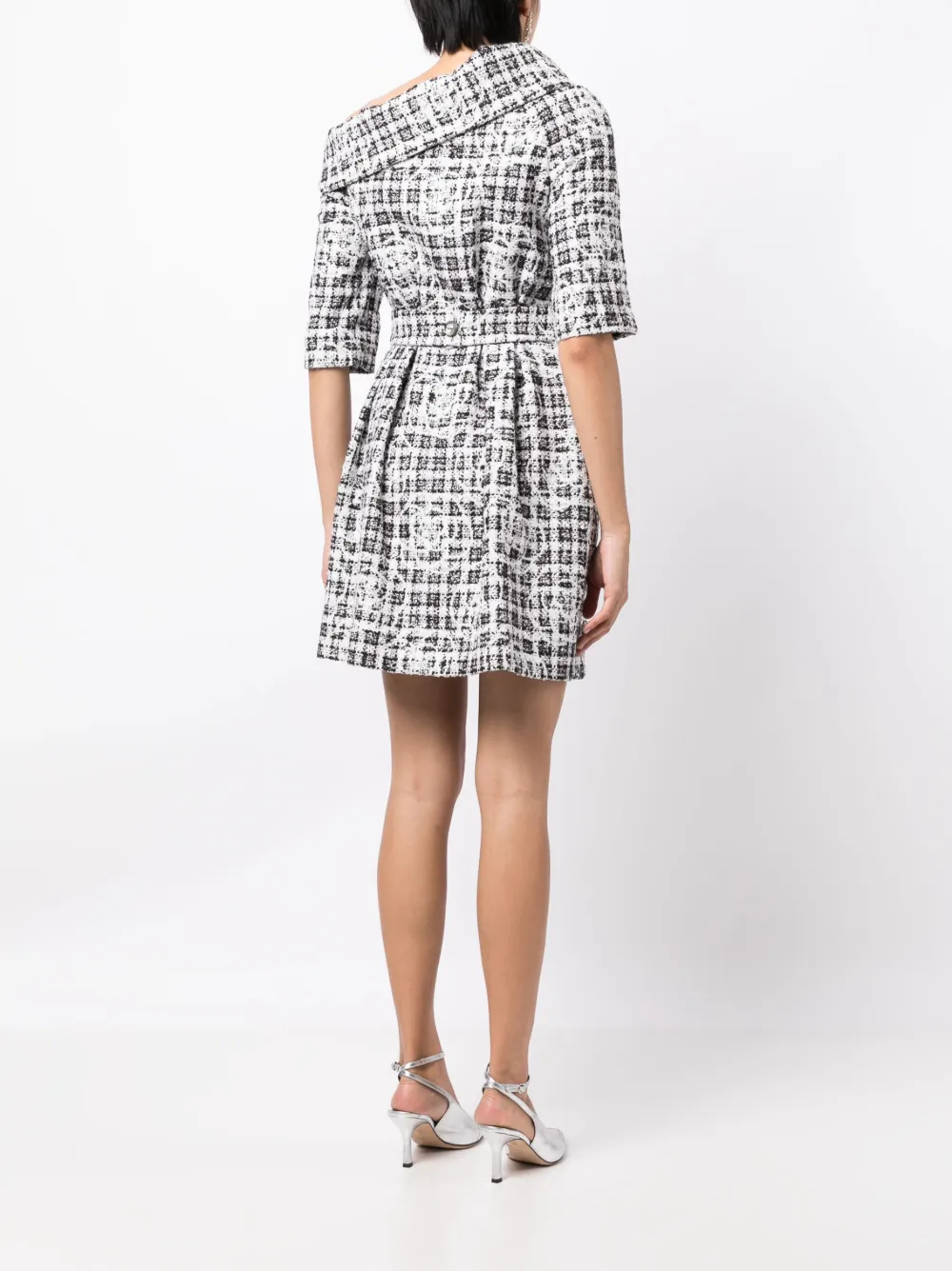 Femme CHANEL Robe Camélia En Tweed 2014 6 Femme CHANEL Robe Camélia En Tweed 2014 – Image 4