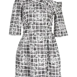 Femme CHANEL Robe Camélia En Tweed 2014
