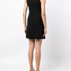 Femme CHANEL Robe évasée à Motif Camélia (2007) 10 Femme CHANEL Robe évasée à Motif Camélia (2007) -Promos Féerie Jupe Boutique 20512489 50553964 1000