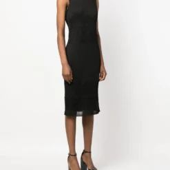 Femme John Galliano Robe Mi-longues Sans Manches à Effet Métallisé (1990) 9 Femme John Galliano Robe Mi-longues Sans Manches à Effet Métallisé (1990) -Promos Féerie Jupe Boutique 20543826 50661450 1000