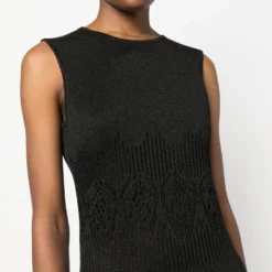 Femme John Galliano Robe Mi-longues Sans Manches à Effet Métallisé (1990) 11 Femme John Galliano Robe Mi-longues Sans Manches à Effet Métallisé (1990) -Promos Féerie Jupe Boutique 20543826 50661456 1000