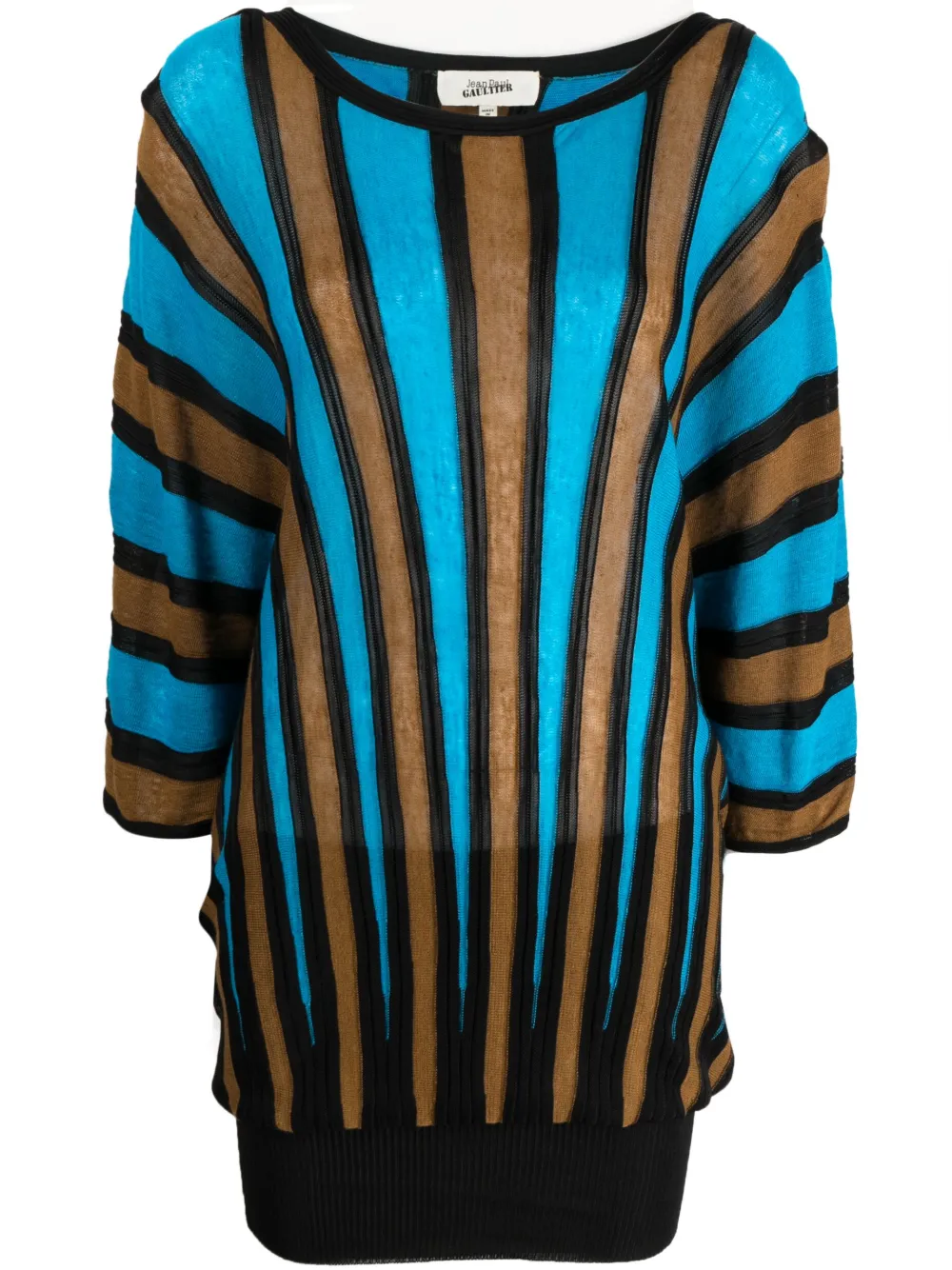 Femme Jean Paul Gaultier Robe En Maille Dolman (années 2000) 3 Femme Jean Paul Gaultier Robe En Maille Dolman (années 2000)